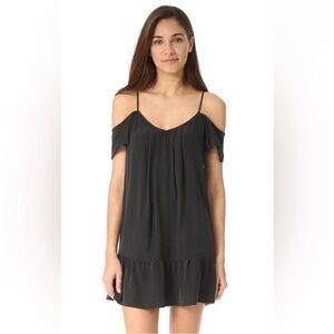 Joie Black Stellara Silk Dress